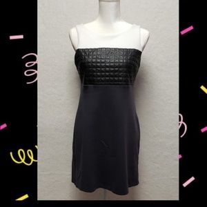 Bailey 44 Dress Quilted 'Leather'